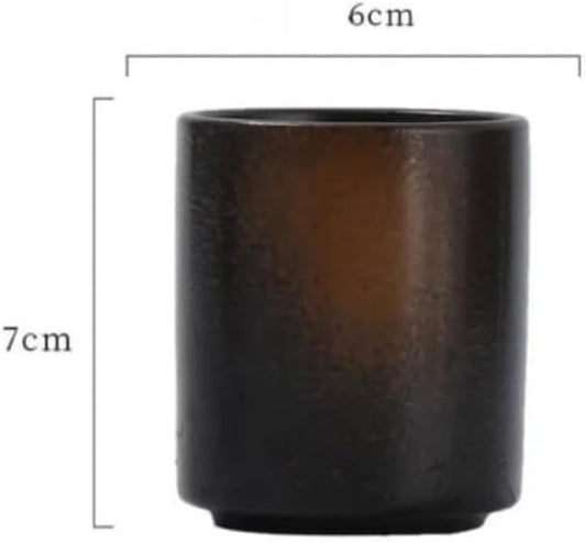 Liying Vintage Ceramic Coffee Cup 125ml, Handmade Art design cup for coffee, Cappuccino, Tea #1