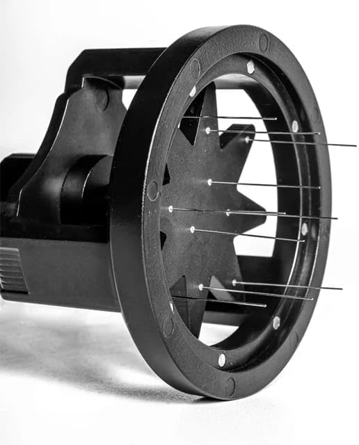 Liying WDT Tool Espresso 51mm, Cyclone Espresso Distribution Tool with Magnetic Base for Barista, Adjustable Depth Coffee Stirrer Tool