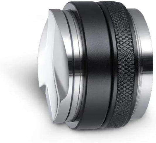 Liying 51MM Coffee Distributor and Tamper, Dual Head Coffee Leveler Fits for Portafilter, Increased Adjustable Depth- Professional Espresso Hand Tampers