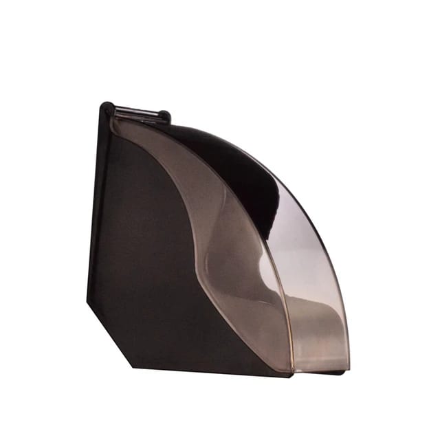 Liying Coffee Filter Holder Coffee Filter Box with Dustproof Cover Filter Paper Holder for Coffee Shop Home Storage Capacity of 100 pcs Paper Filters Black coffee accessories