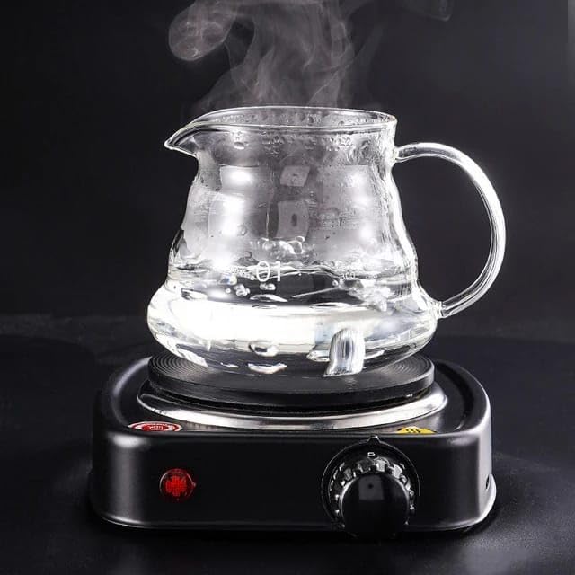 Liying Clear Glass Range Coffee Server (300ML) Carafe with Lid for Pour Over Tea & Coffee Maker, Heat Resistant Glass…