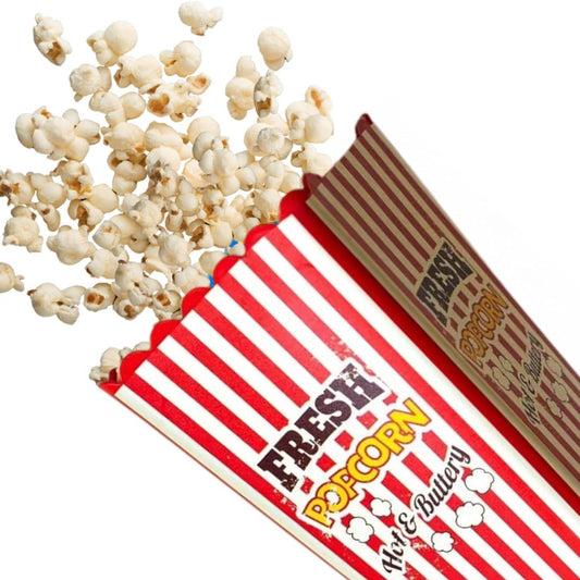 Liying 3Pcs Reusable Plastic Popcorn Bucket 20 * 7.5cm for Family Movie Night, Popcorn Tub, Vintage Bowls for Concession Stand, Carnival Supplies (Red)