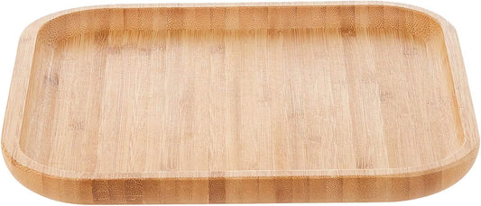 Liying Wooden Single Square Serving Trays, 25 x 25 cm