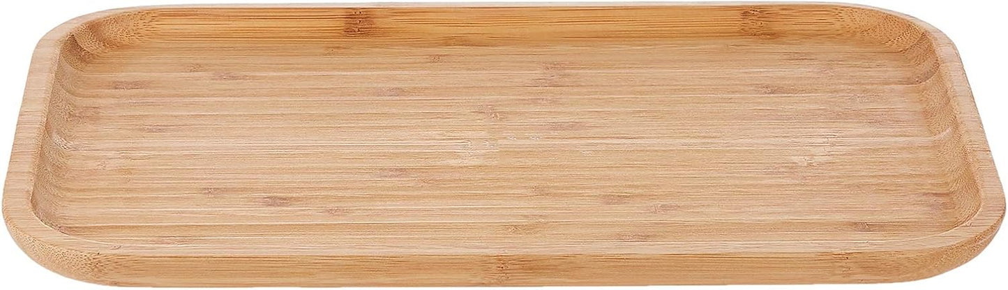 Liying Wooden Rectangle Serving Trays, 40 x 30 cm