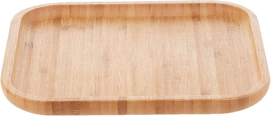 Liying Wooden Single Square Serving Trays, 30 x 30 cm