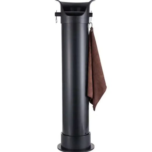 Liying Espresso Coffee Knock Box for Barista Commercial Knock Box for Espresso Coffee Grounds Floor Standing Knock Box with 25pcs Garbage Bags knock box