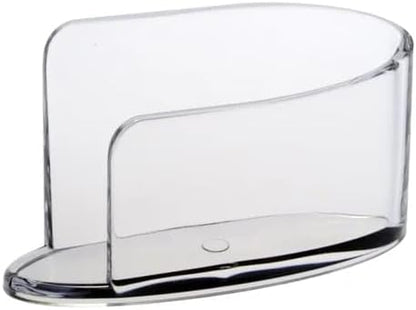 Liying Acrylic Countertop Tissue Holder, Paper Towel Dispenser Holder Storage for Kitchen, Parties, Events, Hotel and Restaurant, Clear