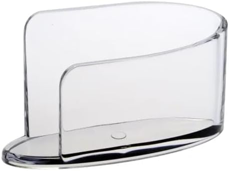 Liying Acrylic Countertop Tissue Holder, Paper Towel Dispenser Holder Storage for Kitchen, Parties, Events, Hotel and Restaurant, Clear
