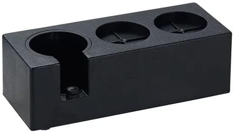 Liying Tamping Station Plastic Espresso TamperStand (Black) Tamper Holder Station for 51/54/58mm Portafilters, Tamper and Distributor