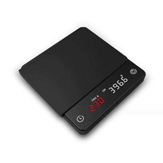 Digital Mini Coffee Scale with Timer, Rechargeable, 2kg/0.1g Precision, Tare Function