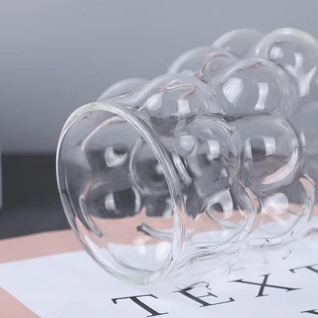 Liying 1Pcs Cloud Design Bubble Glass Cup 350ML Shaped Cups, Beer Mug, Cute Tumbler Cup, Ideal for Iced tea & Coffee, Milk, Cocktail #1