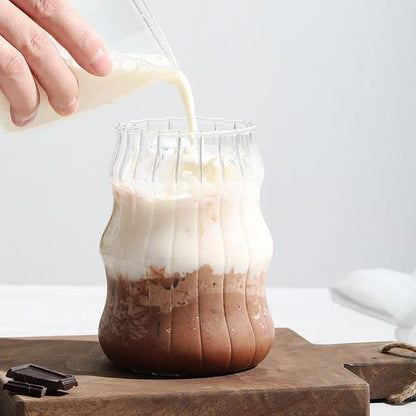 Liying 1Pcs Cloud Design Bubble Glass Cup 500ML Shaped Cups, Beer Mug, Cute Tumbler Cup, Ideal for Iced tea & Coffee, Cocktail #2
