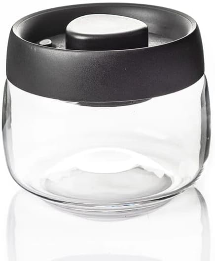 Liying Airtight Food Storage Large Containers, Vacuum, 500ml, Coffee Beans Canister, Suitable for Tea, Flour, Spices, Rice, Dry Goods, Home Kitchen