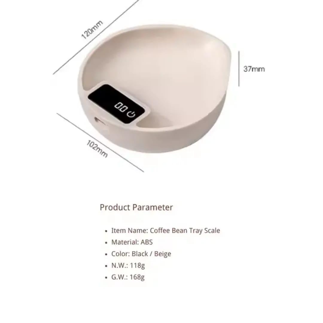Liying 0.1g Precision Coffee dosing Scale with Timer – up to 3kg Digital Scale for Pour-Over, Espresso, French Press, Kitchen Use