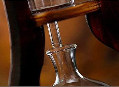 Liying Cold Brew Coffee and Tea Maker, 800ml, Dripper with Adjustable Water Flow, Stainless Steel Filter, Borosilicate Glass