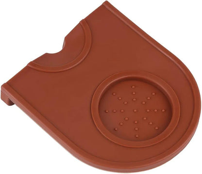 Liying 2-in-1 Espresso Tamping Mat - Waterproof, Food Safe Silicone Tamper Mat & Portafilter Holder with Anti-Slip Base