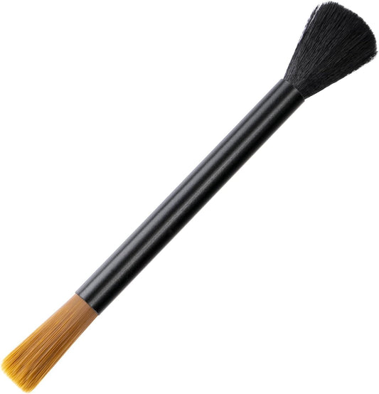 Liying Espresso Machine Coffee Cleaning Brush, Dual Head Brush for Espresso Machine, Toaster, Stain Removal
