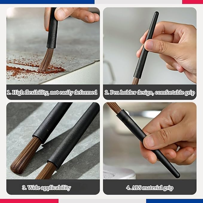 Liying Espresso Machine Coffee Cleaning Brush Dusting Tool Idle for Home, Cafe, Restaurant Or Hotel