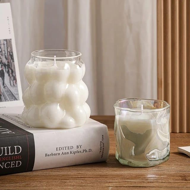 Liying 1Pcs Cloud Design Bubble Glass Cup 350ML Shaped Cups, Beer Mug, Cute Tumbler Cup, Ideal for Iced tea & Coffee, Milk, Cocktail #1