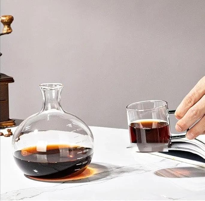 Liying Cold Brew Coffee and Tea Maker, 800ml, Dripper with Adjustable Water Flow, Stainless Steel Filter, Borosilicate Glass #1