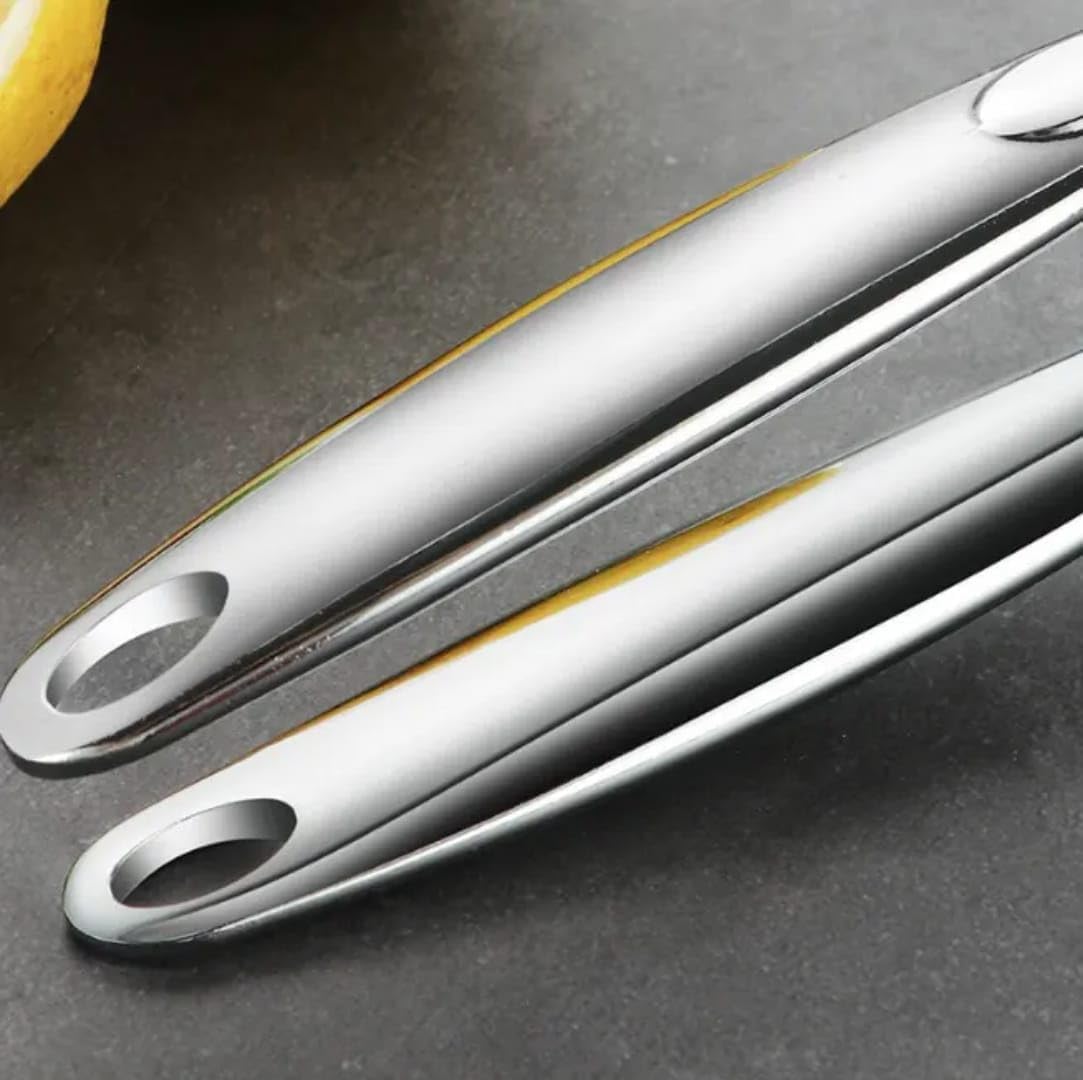 Liying 1Pcs High Effective Garlic Press With Studs, Heavy Duty Garlic Mincer, Easy to Squeeze and Clean, Rust Proof & Dishwasher Safe, Ginger Crusher- Imperial Silver #1