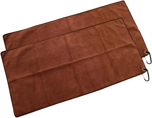 Liying Barista Cleaning Towel with Hook Set Pack of 2pcs, Mirco Fiber Cloth for Cleaning Espresso Coffee Machine Steam Wand and Coffee Bar Counter