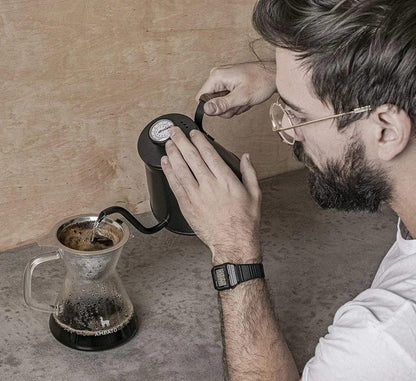 Liying 1000ml Coffee Kettle, Gooseneck Spout Pots for Drip, Coffee French Press and Tea Suitable for Stove and Any Heat Source