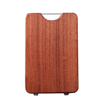 Liying Square Wood Cutting Board One Piece No Glue Non Toxic All Whole Single Wood Butcher Block Thick Hard Wood Heavy Duty Edge Grain 36x24cm kitchen